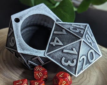 D20 Dice Box | Ring Box| of Holding| +5 to Luck | Discounted Shipping Applied