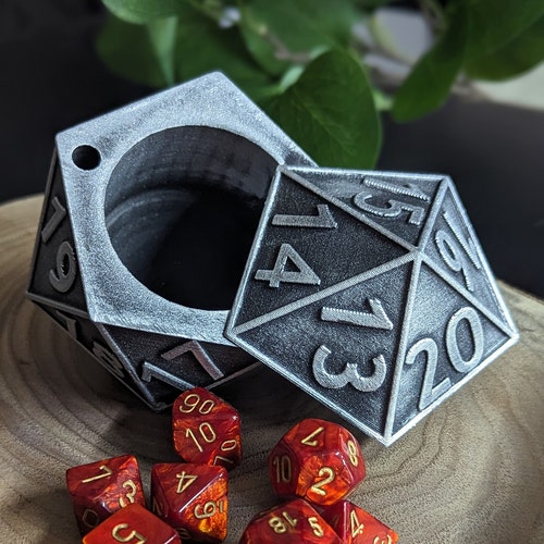 D20 Dice Box | Ring Box| of Holding| +5 to Luck | Discounted Shipping Applied