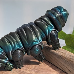 Articulated Tardigrade Fidget Toy | Unleash Your Inner Scientist and Conquer Stress, Boredom & Focus with a New Office Helper | 3D Printed