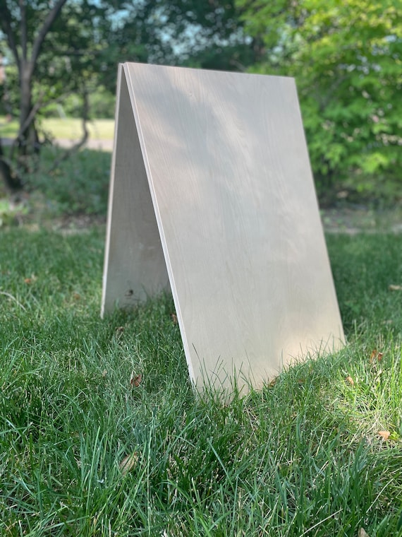 White Pavement Sign | A1 White A Frame| White Sandwich Board
