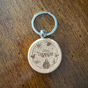 Disney Cruiseline keychain, FIG Wish, Treasure, Fantasy, Dream, Wonder, Magic, Fish extender gift