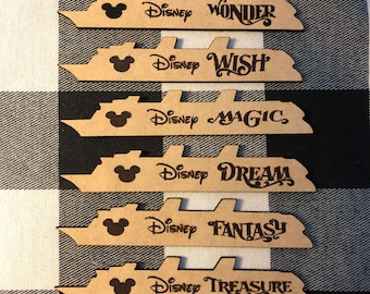 Disney Cruise Magnets, Fish extender gifts, Door Magnet, Fish extender gift, Disney cruise ship magnets, Dream, Fantasy, Magic, Wonder,Wish