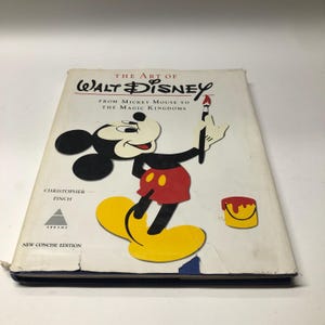 The Art of Walt Disney From Mickey Mouse to the Magic Kingdom - C Finch (1975)
