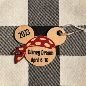 Disney Cruise ornament/Pirate Mickey/Christmas ornament/Fish extender gift/Dream/Fantasy/Magic/Wonder/Wish