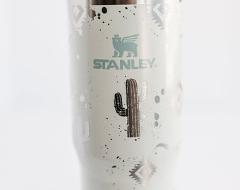Stanley 30oz tumbler | South western Aztec Design Custom Engraved | Perfect for Adults, Kids or teens