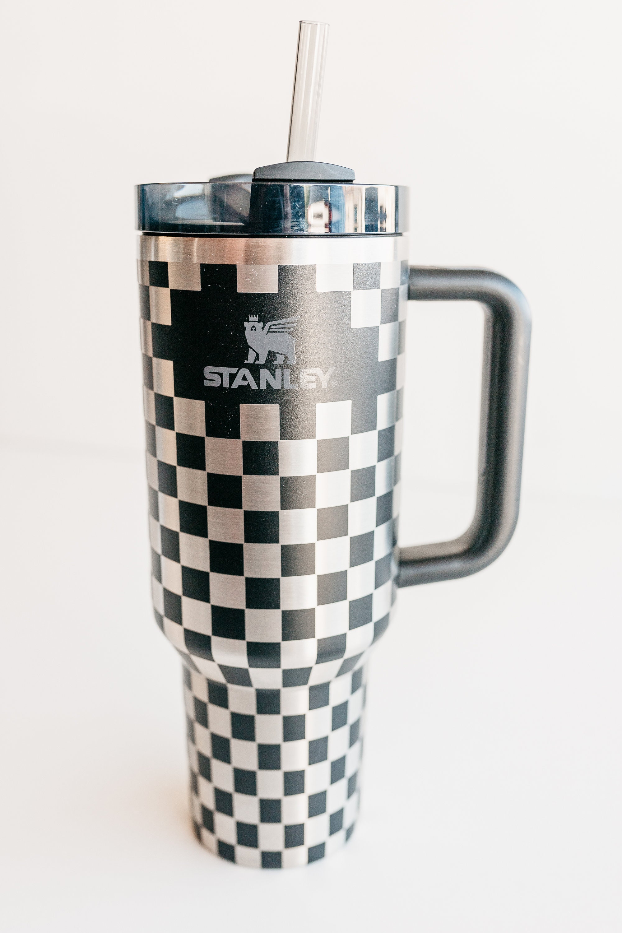 Checkers Custom Stanley Adventure Quencher 40 oz tumbler – Etch