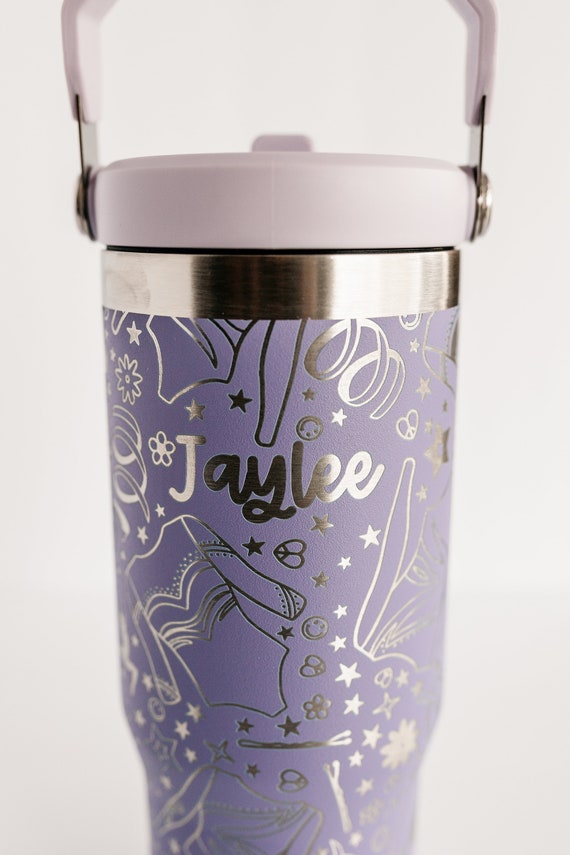 Minnie Themed Stanley Ice Flow 30oz Engraved Tumbler