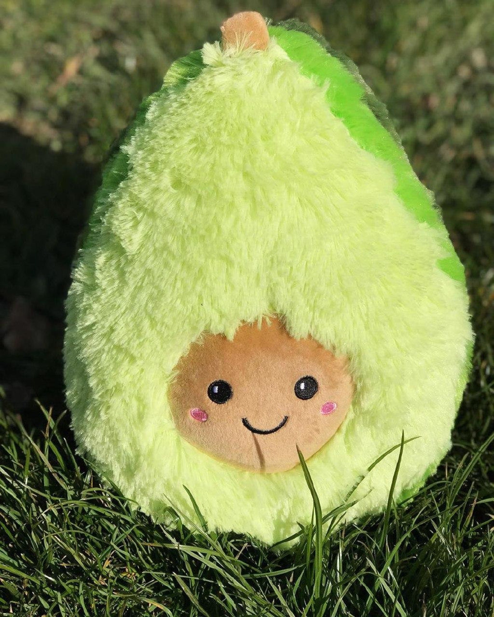 Kawaii Avocado Plush Avocado Toy Toy for baby Present Toy for Etsy