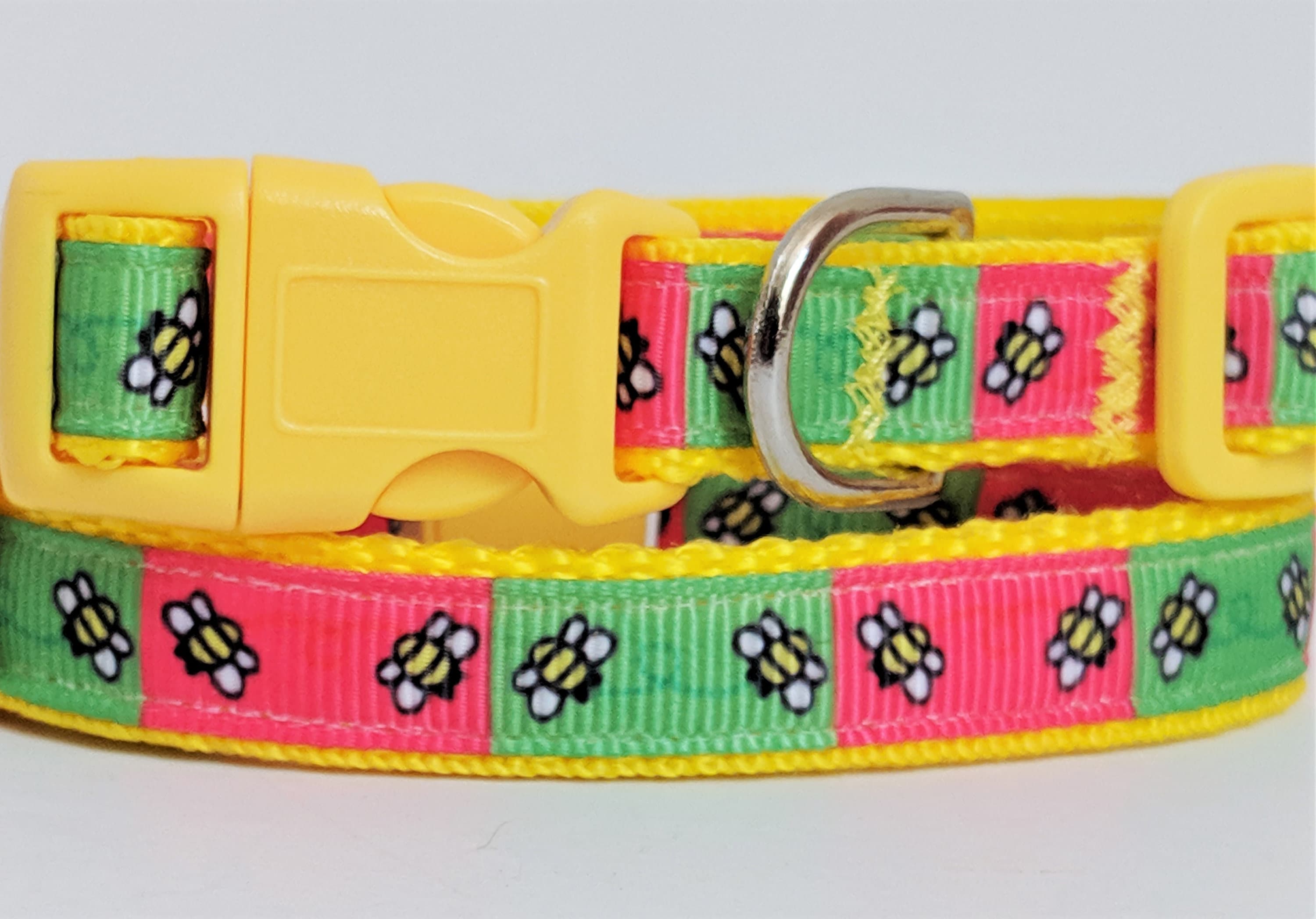 Small Dog Collar and optional Leash Puppy Collar Girl Etsy