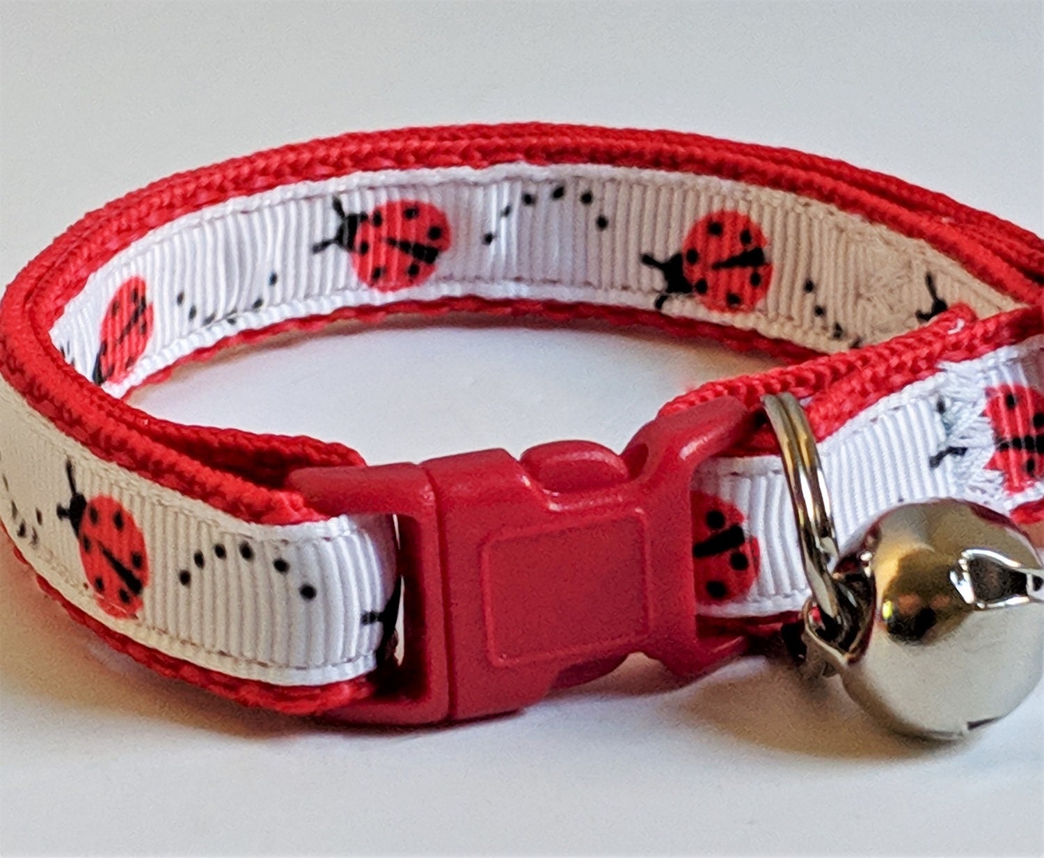 Girl Cat Collar Kitten Collar ladybug Cat Collar Insect Etsy
