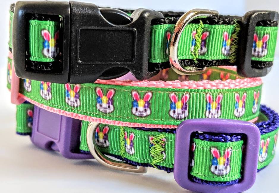 Small Easter Dog Collar and optional Leash Puppy Collar Etsy