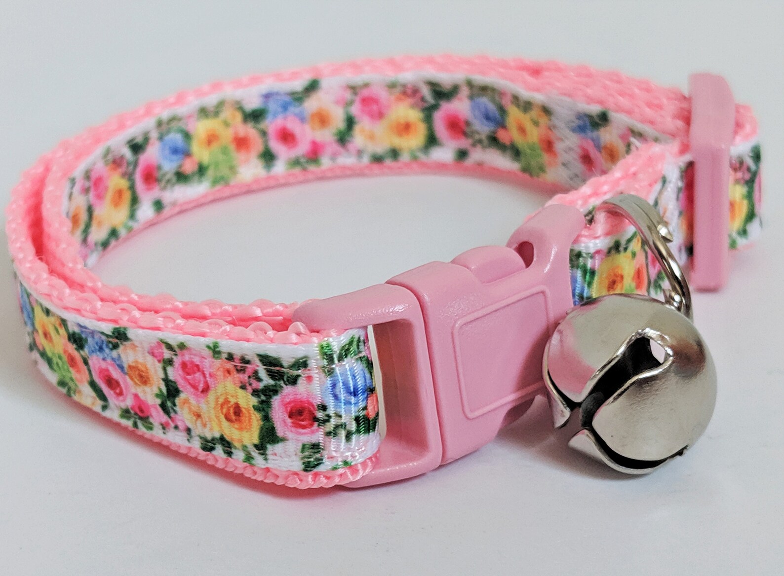 Cat Collar Kitten Collar Pretty Floral Pet Collar with Etsy