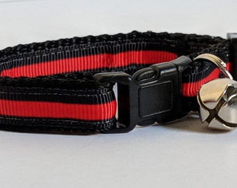 red line dog collar