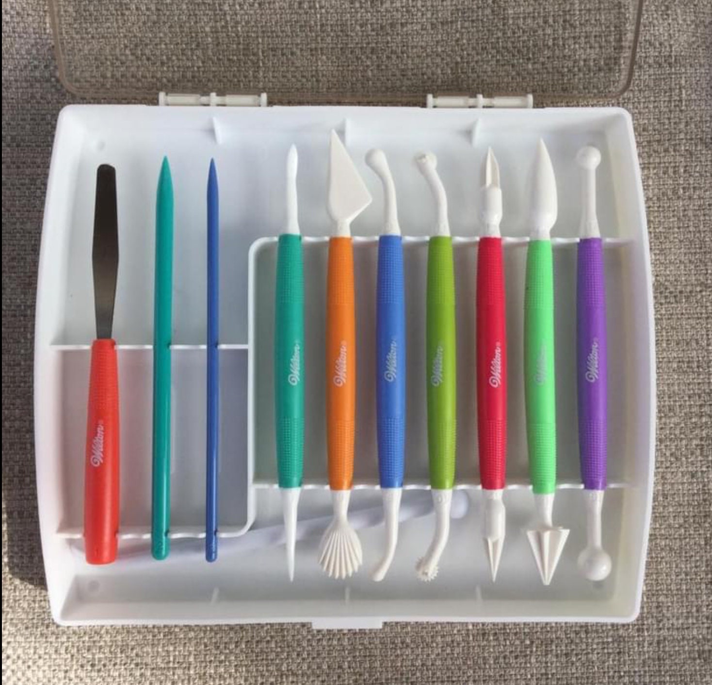 Wilton 10 Piece Fondant Gum Paste Tool Kit NEW Etsy