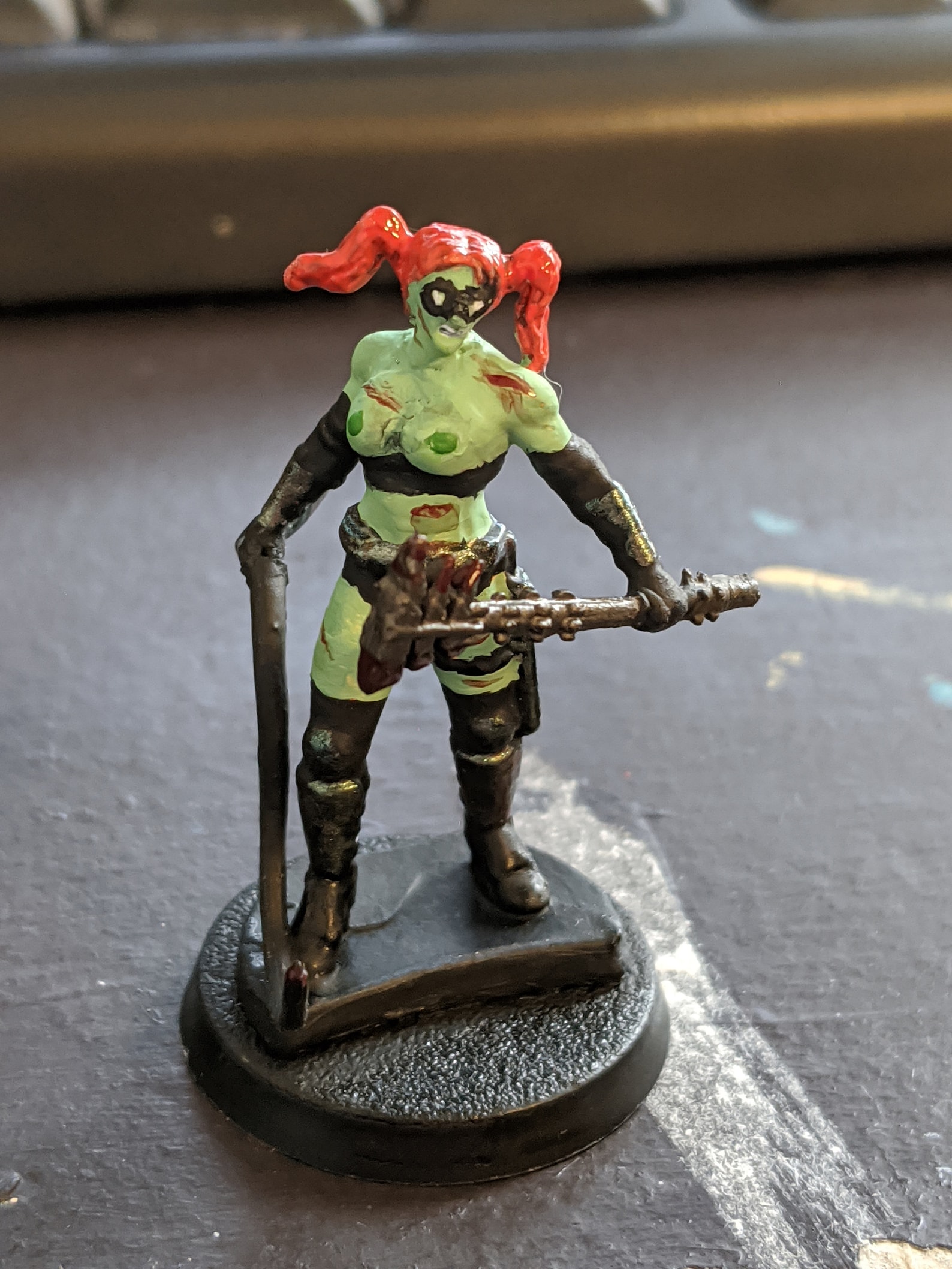 Ubida Rogosa NSFW 18 D&D Redhead Half Orc Female Amazon Etsy