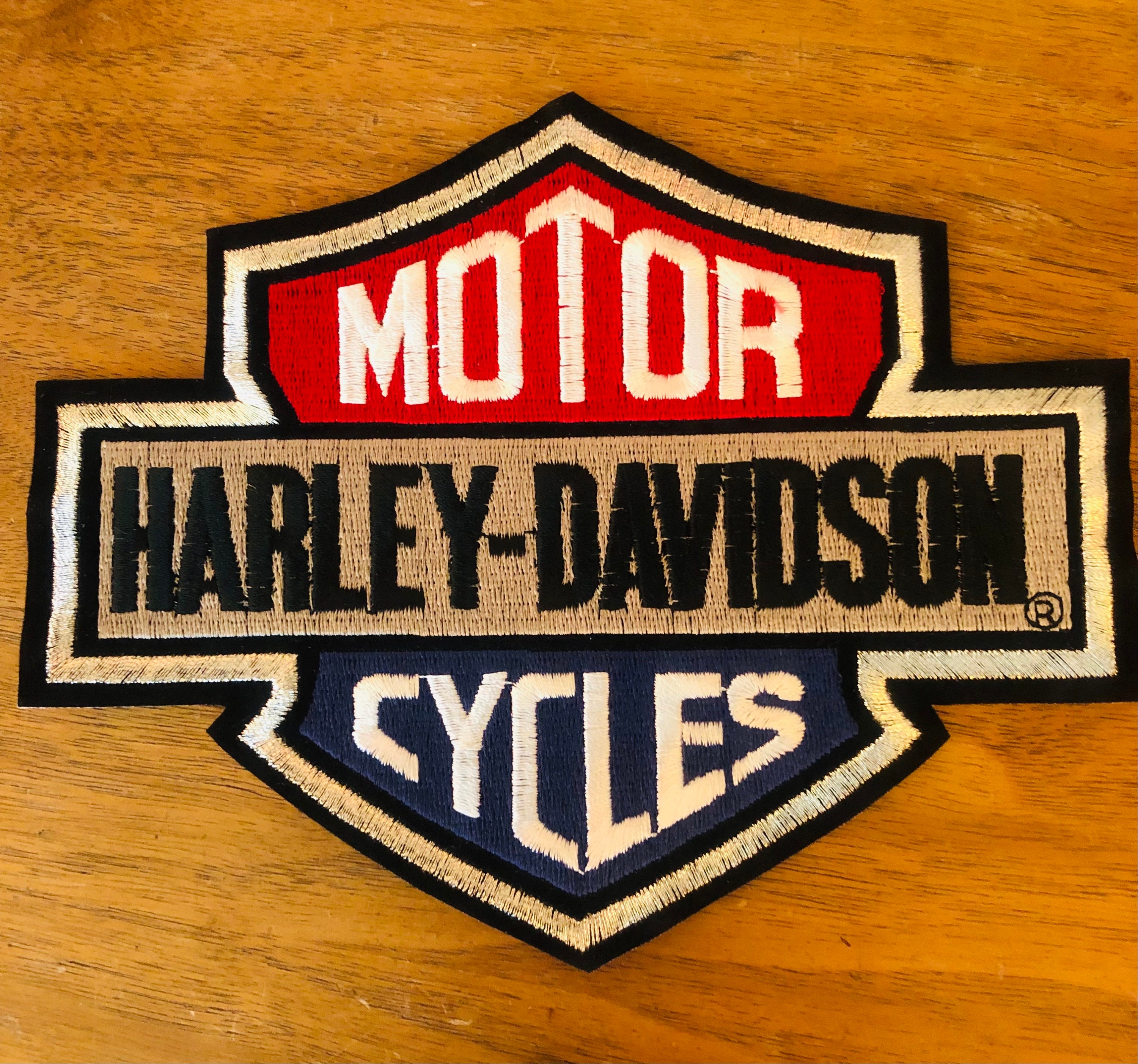 Vintage Harley Patch - Harley Davidson Classic 4 Sew-on Patch