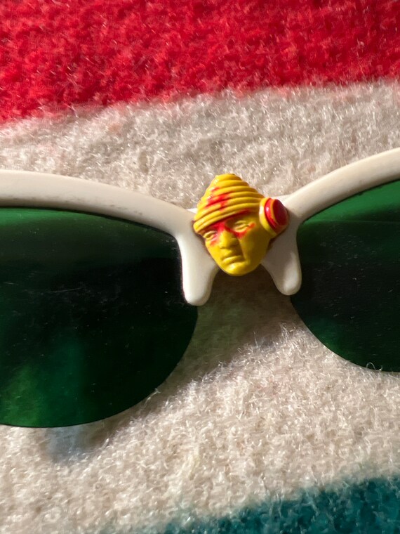 VTG Flash Gordon space Child Sunglasses With Gree… - image 2