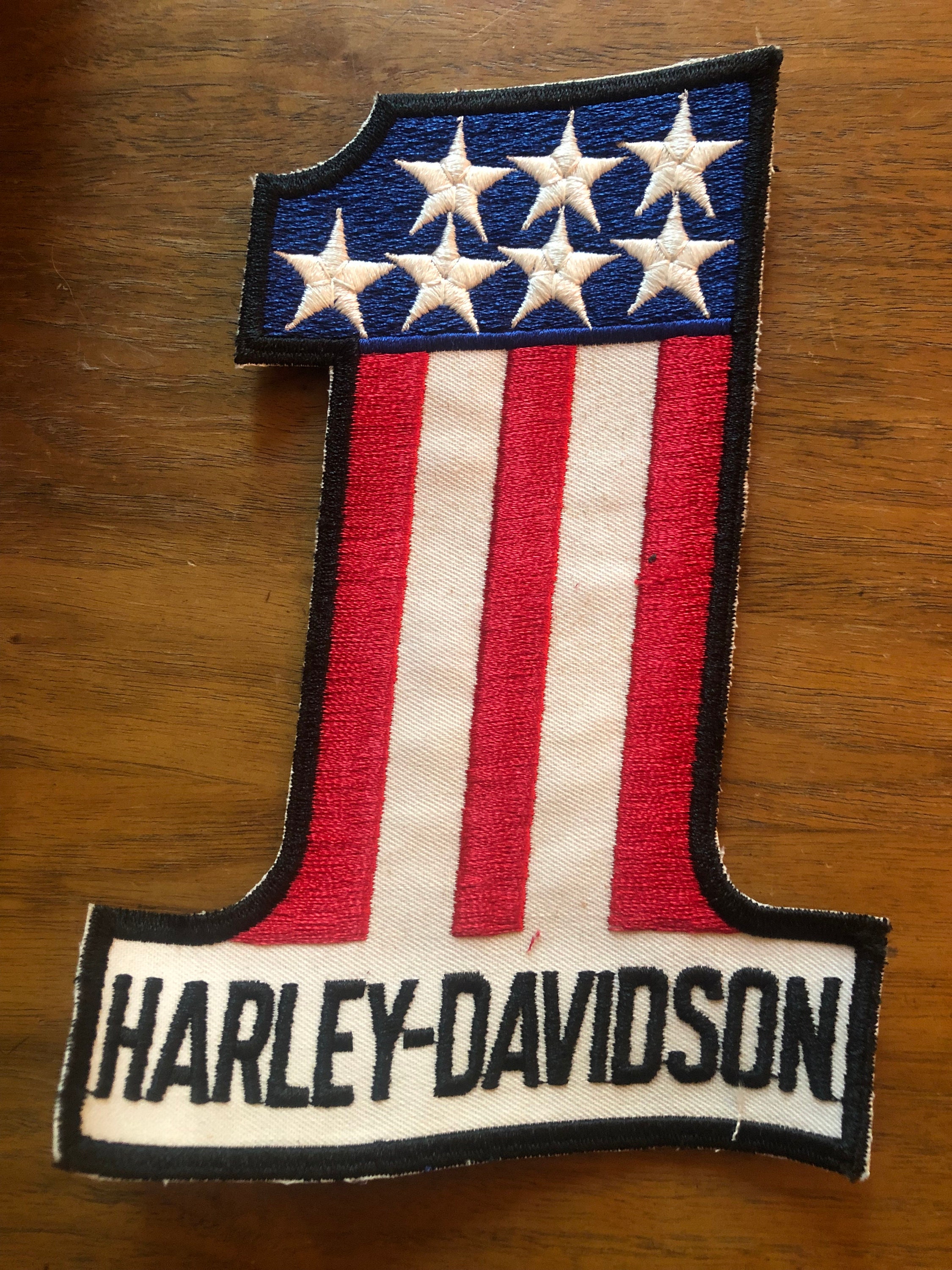 Harley Davidson Patch, Harley Davidson Shield, 4x3 Patch With  Thermohaderible Iron-on Patch Ready to Be Easily Glued or Sewn 