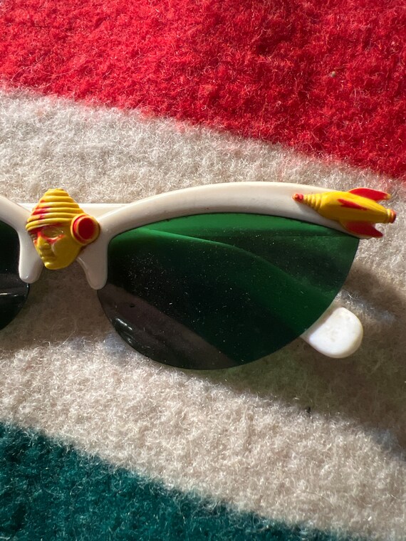 VTG Flash Gordon space Child Sunglasses With Gree… - image 3