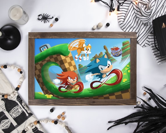 Sonic Art Print 