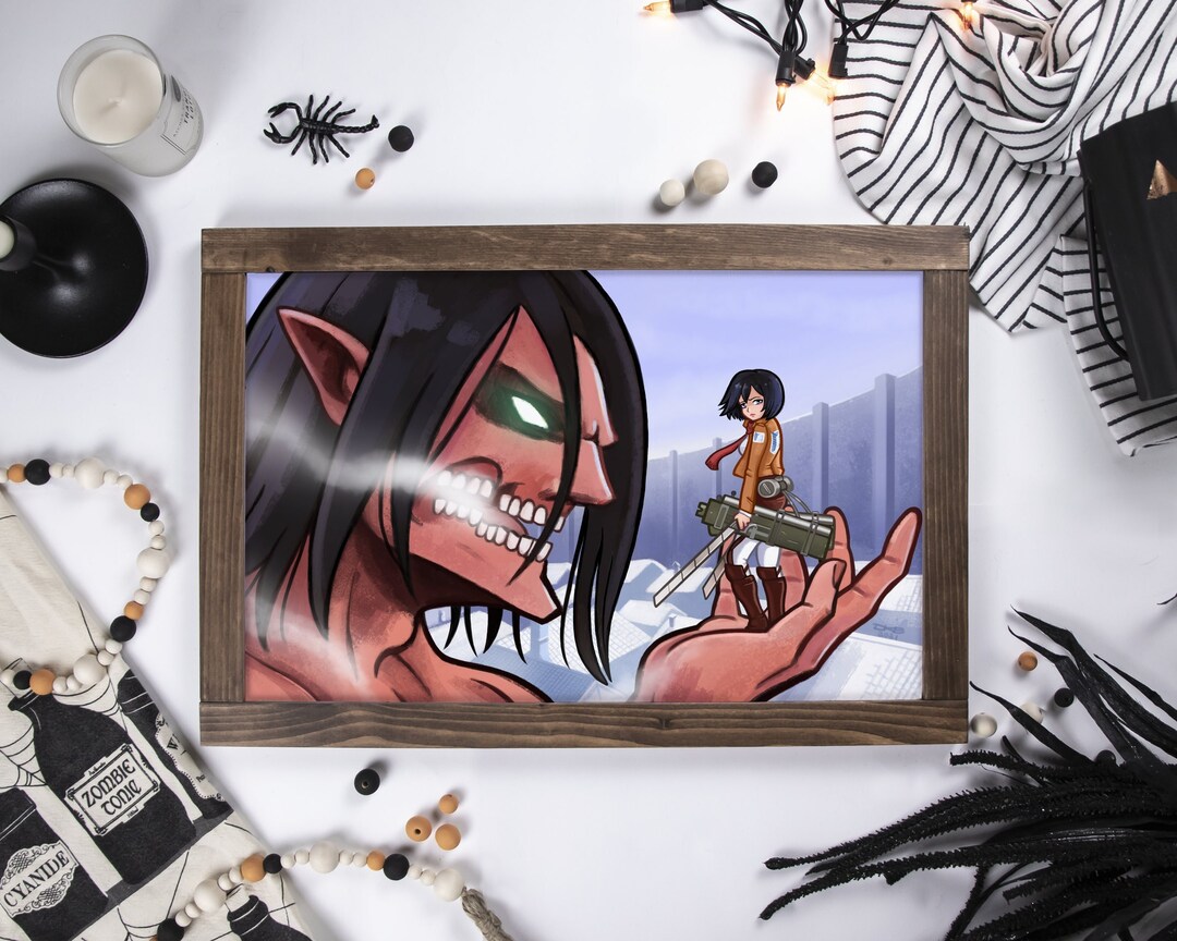 Anime Poster Print Wall Art Décor Illustration Poster for Bedroom ...