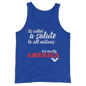 A Salute To All Nations Tank Top / Muppet Vision 3D / Muppet Vision Shirt / Sam Eagle Quote / Disney&#39;s Hollywood Studios / Disney MGM Studio