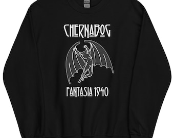 Fantasia 1940 Crewneck / Chernabog Disney Villain Shirt / Fantasmic Disney's Hollywood Studios Tee / Disney Halloween Unisex Sweatshirt