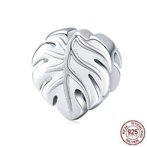 Monstera Leaf Charm Fits Pandora 
