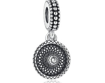 Mexican sombrero summer hat pendant silver Beads charms 100% 925 Sterling Silver fit for Authentic fit Women and european bracelets