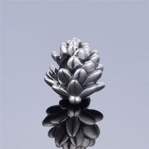 Crafter's Companion Woodland Silver Pine Cone Metal Charms 15pc