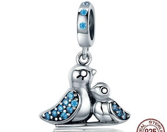 Pandora Bird Charm - Etsy