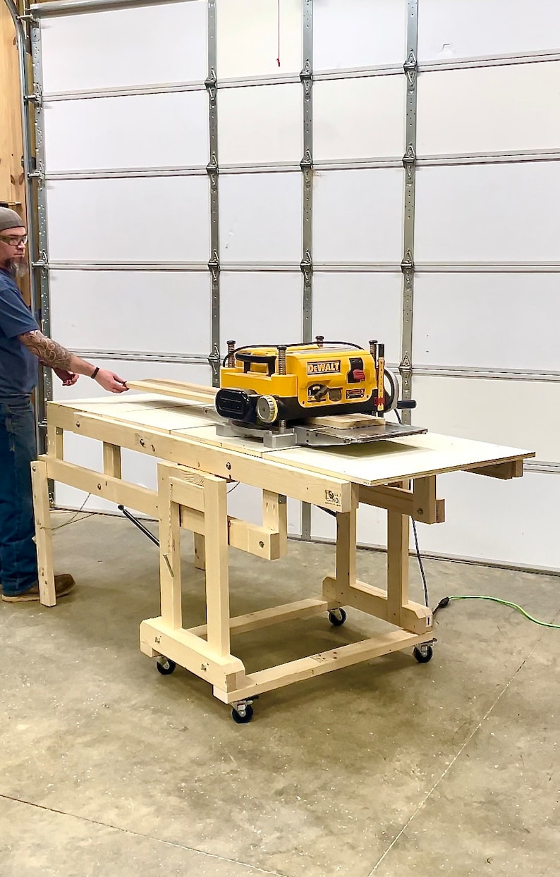Transforming Shelf /Workbench Digital Plans, Convertible Table/Shelf Build Plans, Transforming Shelf Plans, DIY Table/Shelf Plans, image 5