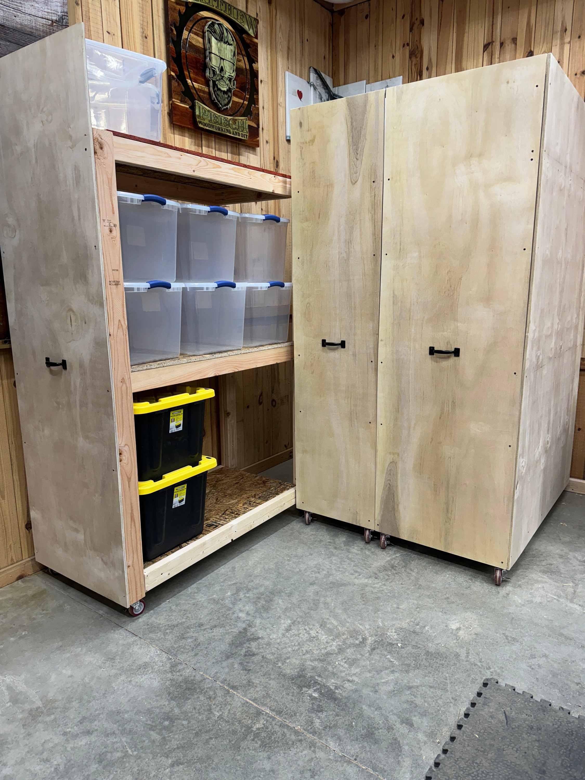 The Ultimate Storage System Plans, Storage Unit Plans, Pull Out Storage ...