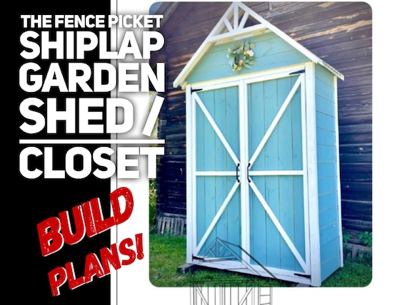 How to Build a DIY Garden Storage Shed
