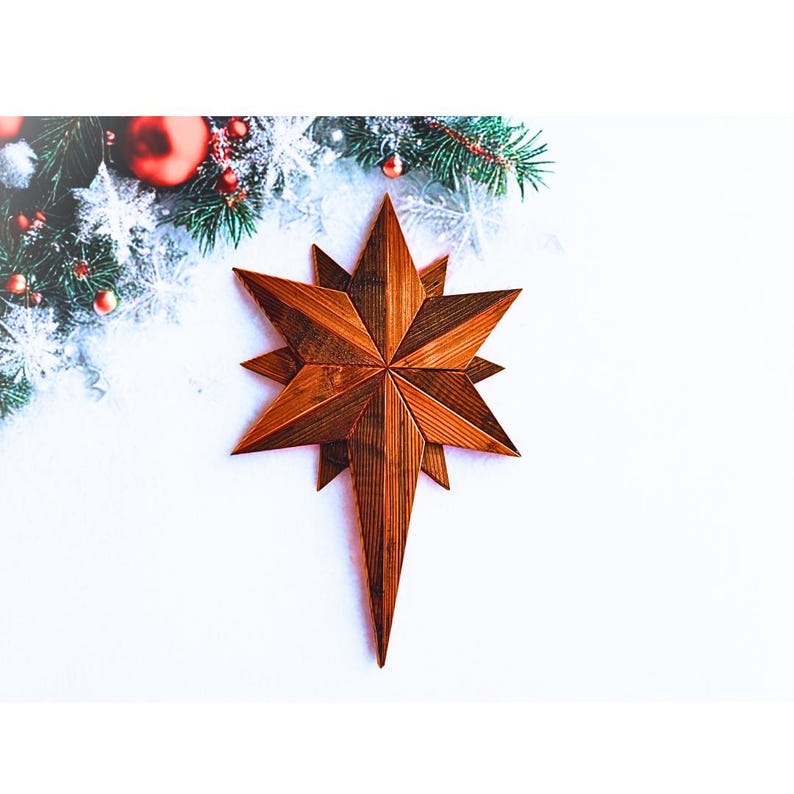 North Star Build Plans, Christmas Star Digital Build Plans, Decorative ...