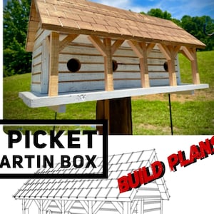 Martin Box Plans, Purple Martin Box Plans, Birdhouse Plans, Martin Box, Diy Martin Box, Wooden Martin Box Plans, Build Plans, Martin House