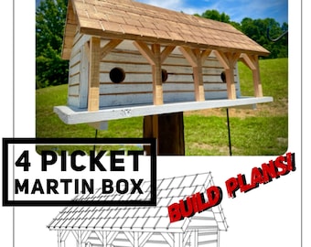 Martin Box Plans, Purple Martin Box Plans, Birdhouse Plans, Martin Box, Diy Martin Box, Wooden Martin Box Plans, Build Plans, Martin House