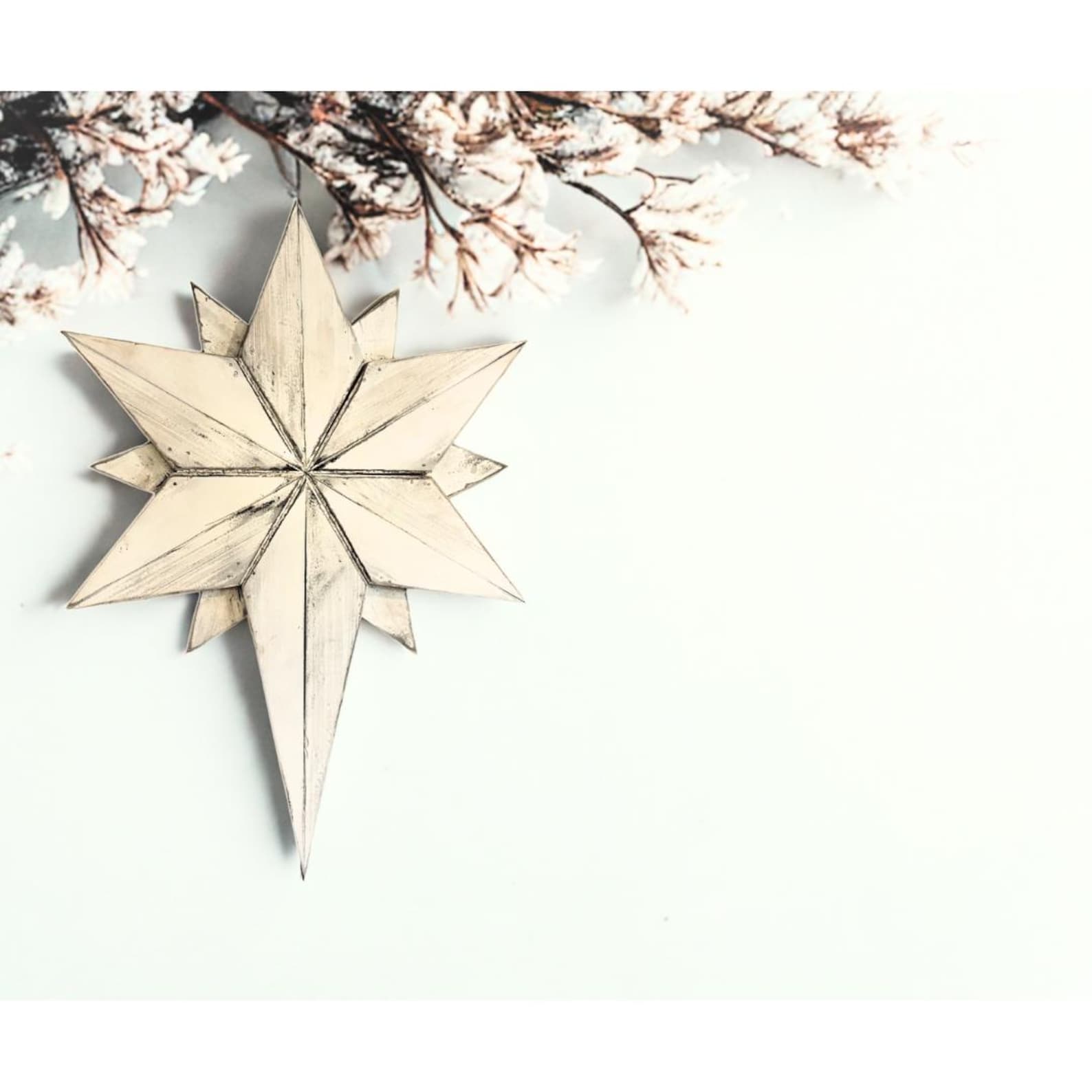 North Star Build Plans, Christmas Star Digital Build Plans, Decorative ...