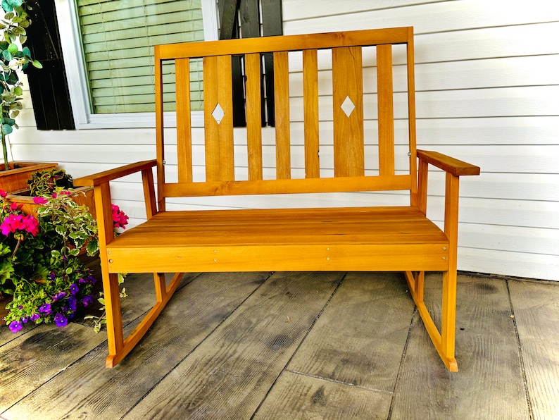 Klassiska dubbelgungstolsplaner, verandagungstolsplaner, dubbelgungstolsplaner, diamantformade gungstolsplaner bild 8