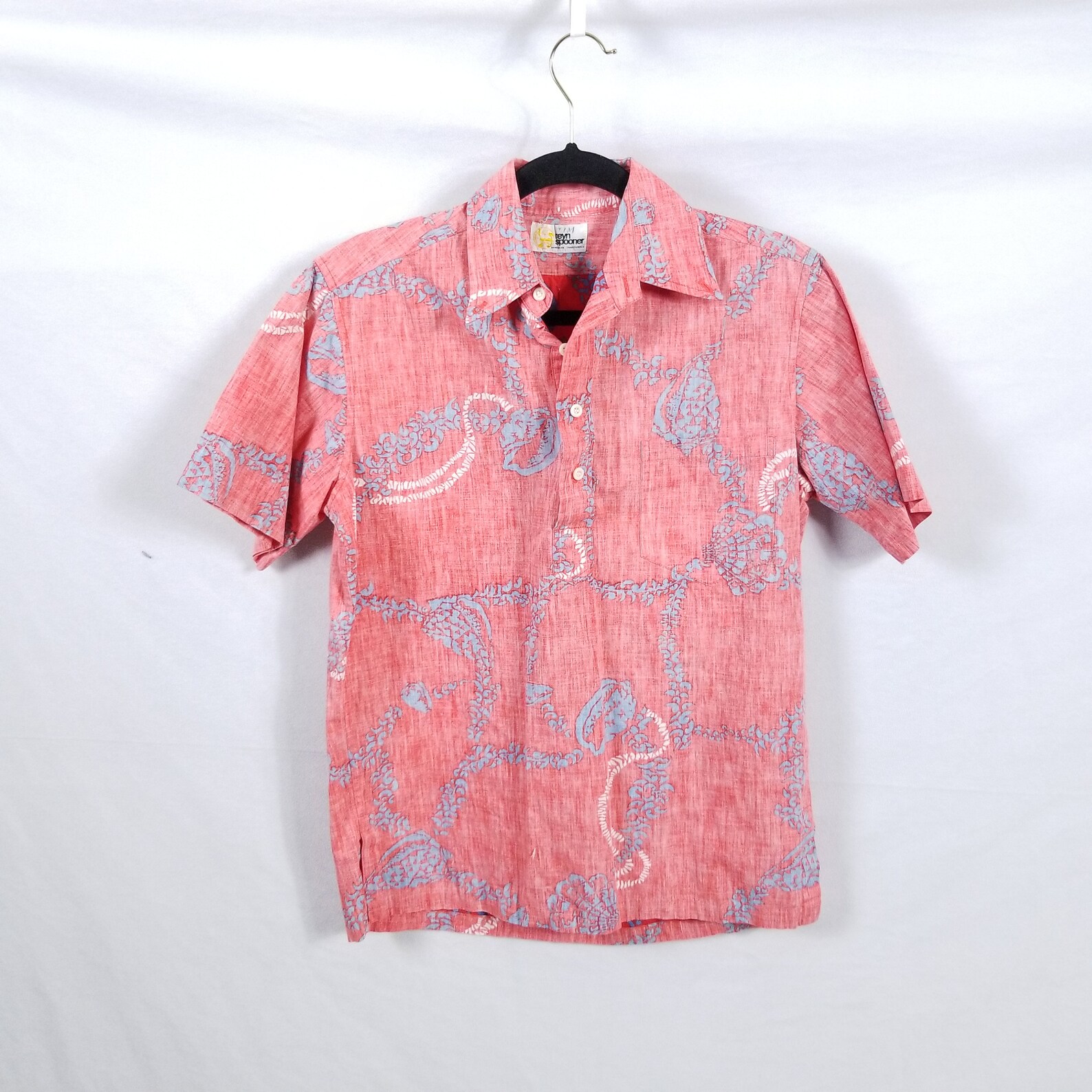 VINTAGE Reyn Spooner Mens Small Polo Hawaiian Shirt | Etsy