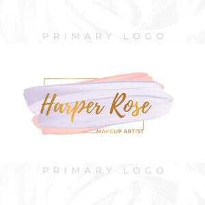 Makeup Logo, Eyeshadow Logo, Makeup Artist Logo, Premade Logo, Custom Logo, Watermark Logo, Business Logo, Website Logo