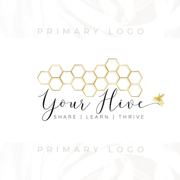 Logotipo de colmena, logotipo de abeja, logotipo de colmena, logotipo de abeja, logotipo de abeja, logotipo de nido de abeja, logotipo prefabricado, logotipo personalizado, logotipo de marca de agua, logotipo comercial, logotipo del sitio web