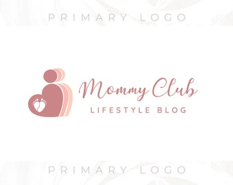 Moms Logo, Doula Logo, Motherhood Logo, Pregnancy Logo, Mom Logo, Premade Logo, Custom Logo, Business Logo, Website Logo