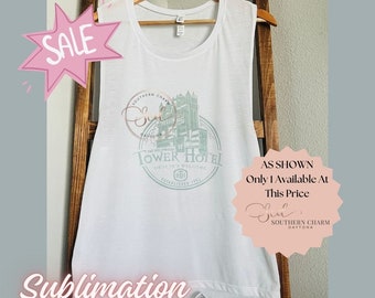 Camiseta sin mangas de la Torre del Terror: Hollywood Studios, talla mediana