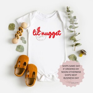 Lil Nugget Onesie | Lil Nugget  | Baby One Piece | Baby Shower Gift | Baby Shirt | Pregnancy Announcement