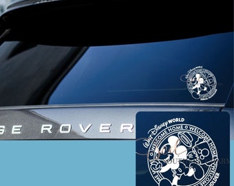 Calcomanía de coche con pase anual de Disney / Calcomanía de coche AP / Calcomanía de coche de Disney / Walt Disney World