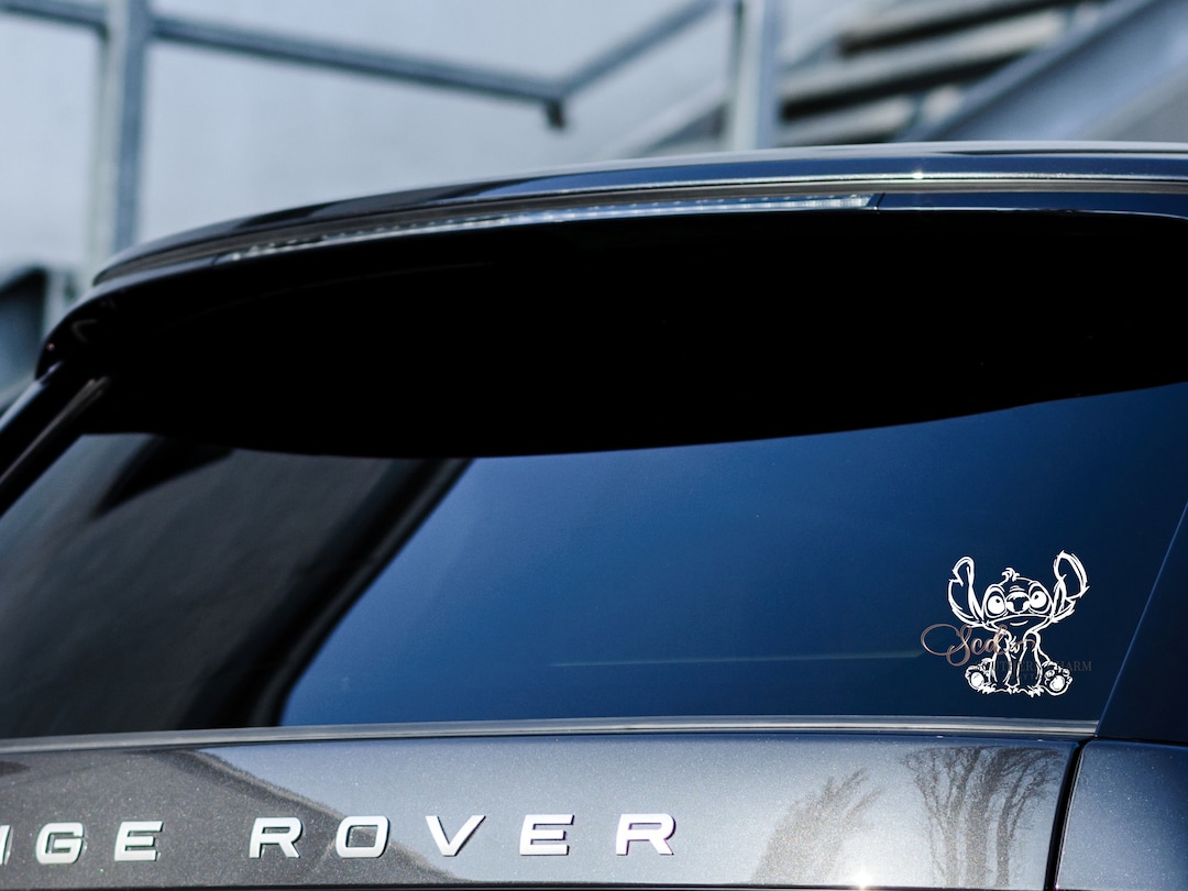 Stitch Car Decal Disney Car Decal Disney Sticker Lilo and Stitch Decal