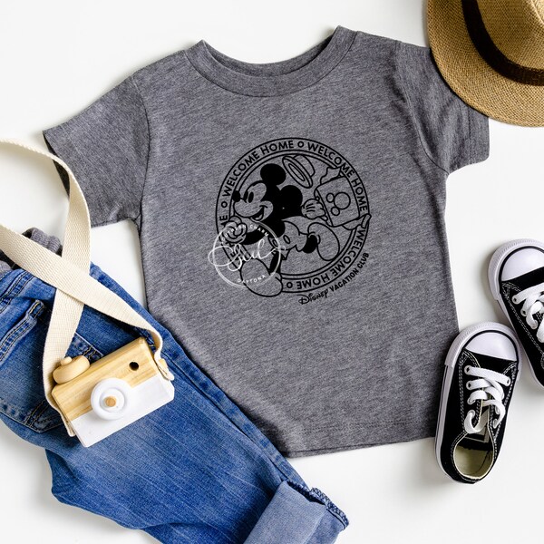 Disney Vacation Club Shirt | Welcome Home Shirt | Disney Shirt | DVC Member Shirt | Walt Disney World | Disneyland | Kids DIsney Shirt