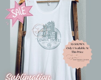 Camiseta sin mangas de la Torre del Terror - Hollywood Studios - Talla M