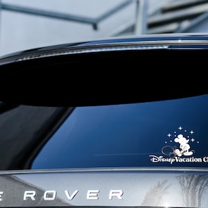 Disney Vacation Club Car Decal | Disney Car Decal | DVC Member |